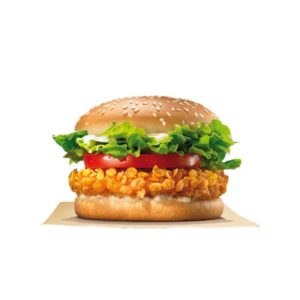 Hamburguesa de pollo crispy